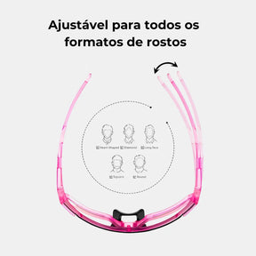 Óculos de Sol Feminino Proteção UV400 com Lente Polarizada e Anti-reflexo