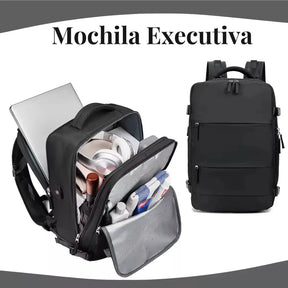 Mochila Executiva EasyTravel | Expansível e Impermeável