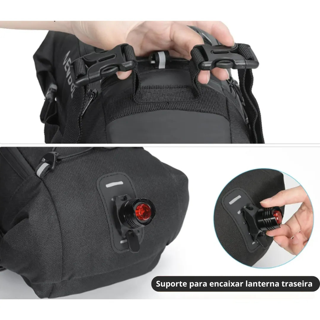 Bolsa de Selim Impermeável para Bicicleta - Casualle Bike